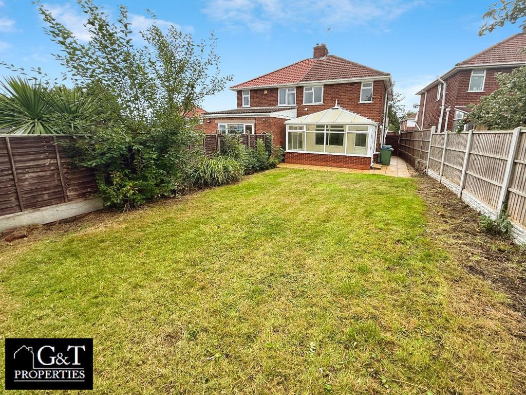 Rear garden