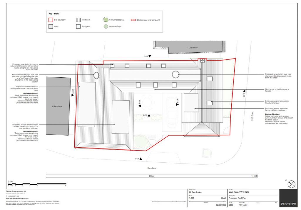 Proposed Roof Plan