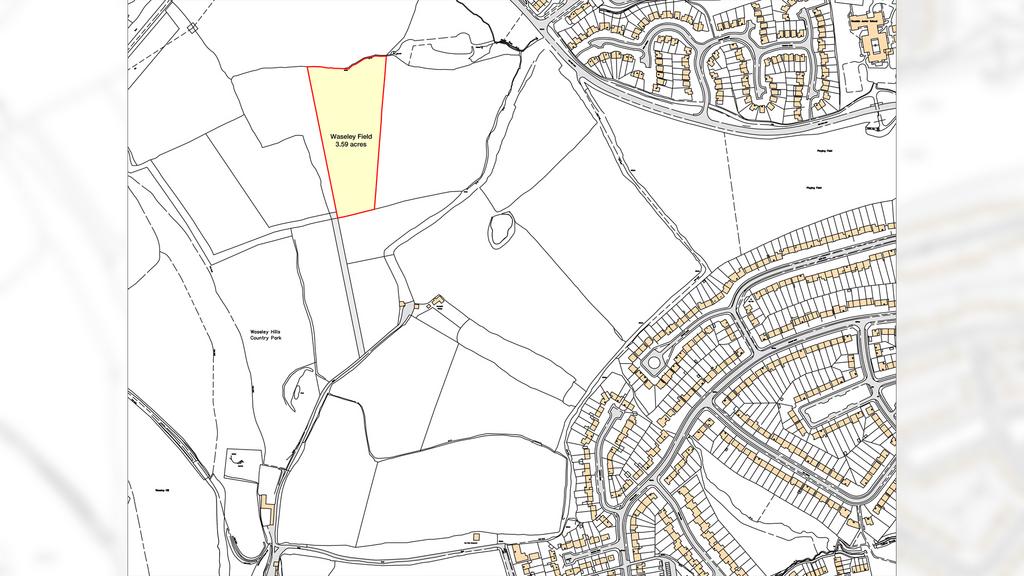 Waseley Fields, Rubery Site Plan
