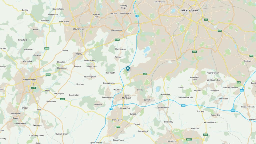 Land for sale in Birmingham.