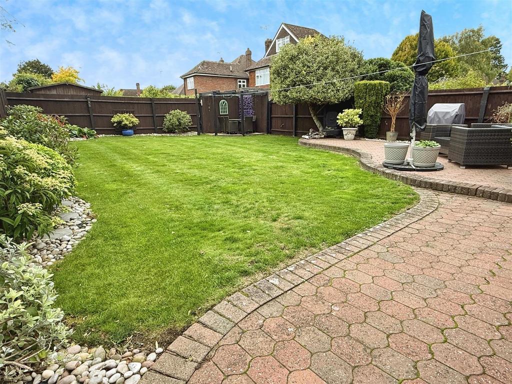 Rear garden