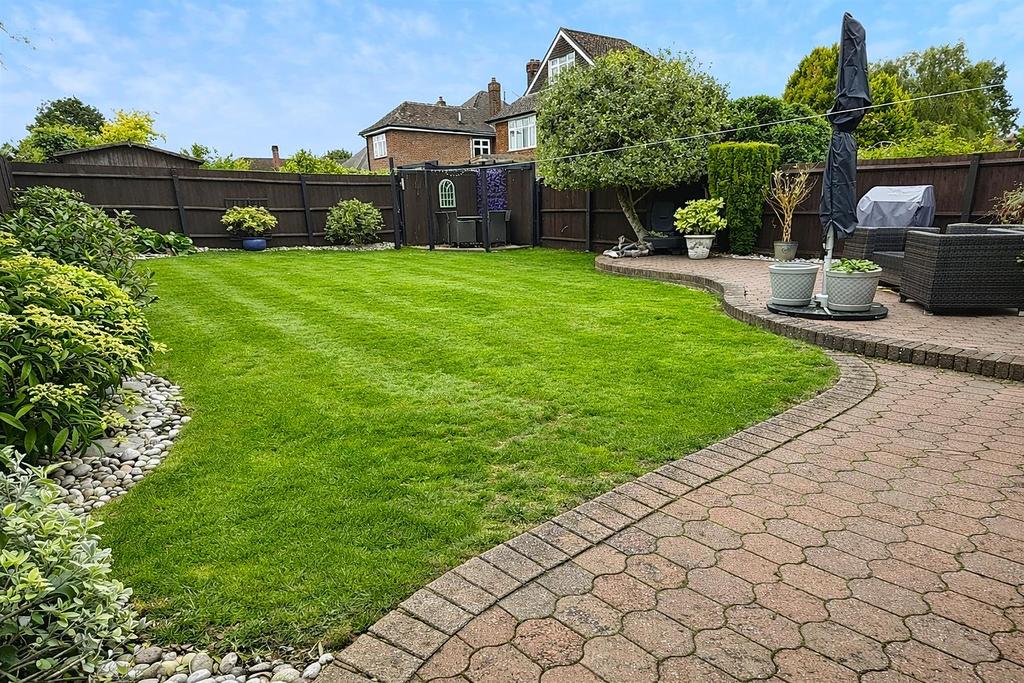 Rear garden