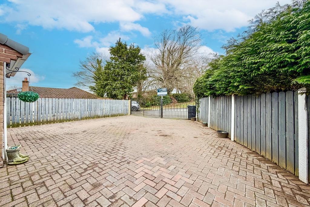 Front of the Property / Gated Driveway