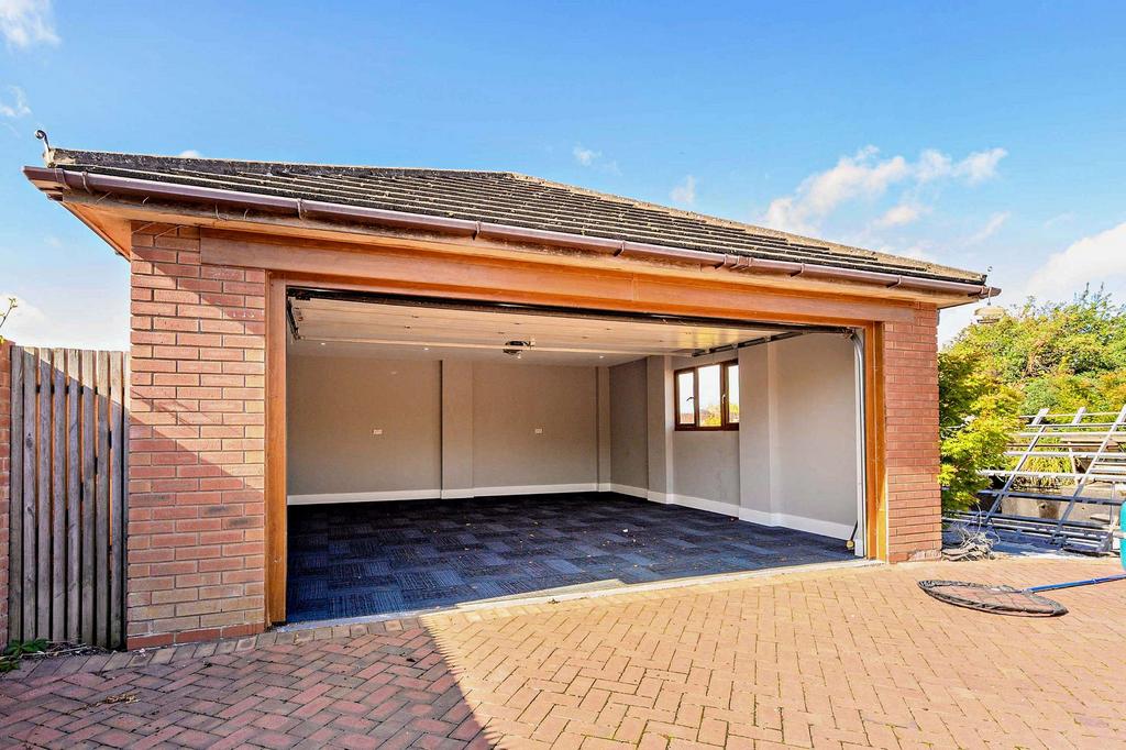 Double garage