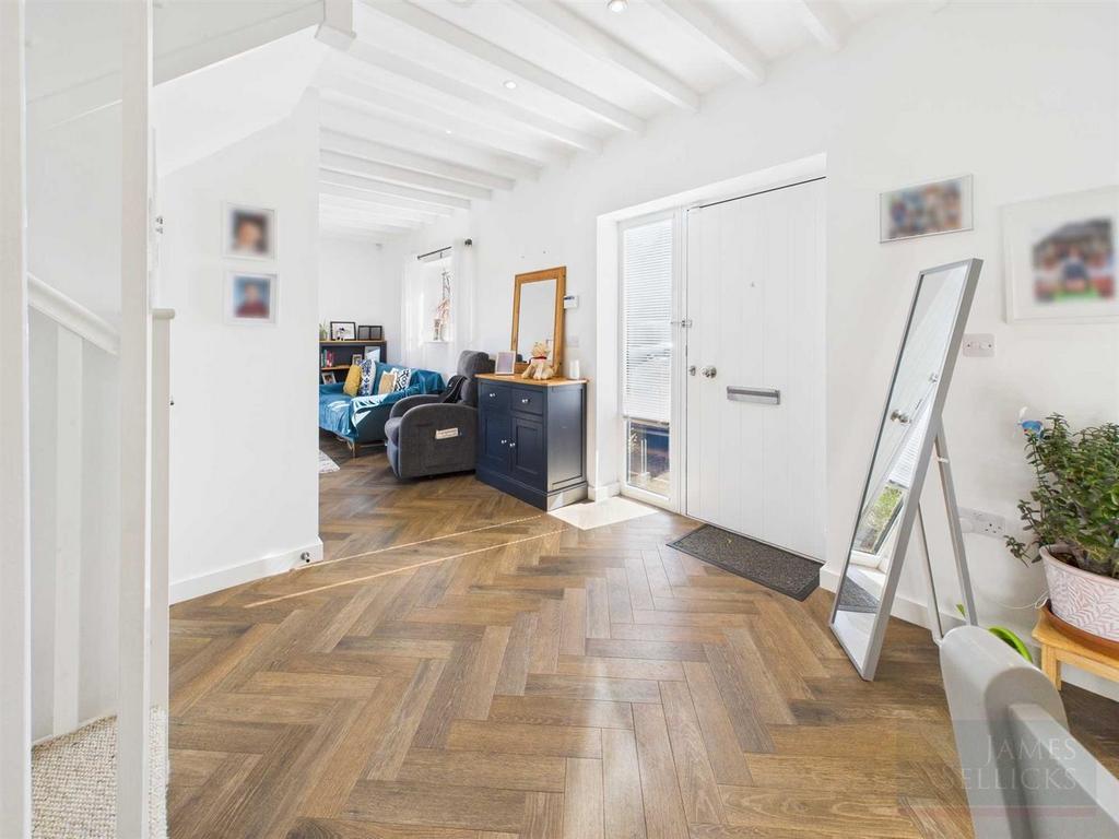 Dining Kitchen leading to Entrance Hall