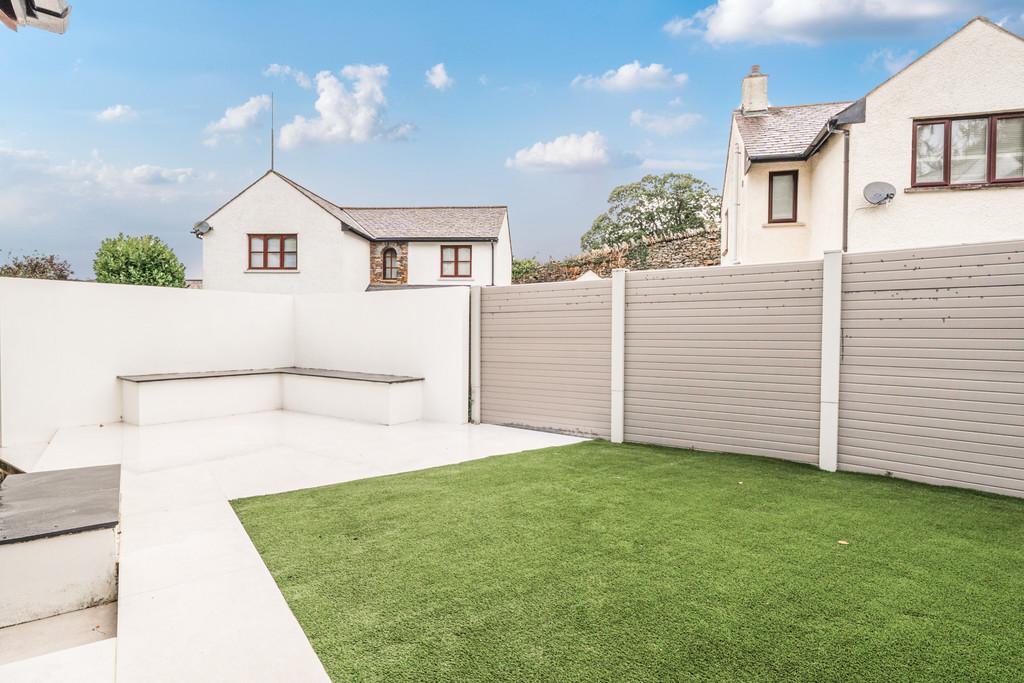 Rear garden