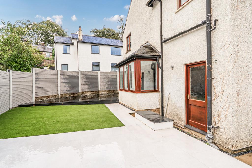 Rear garden