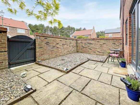 Rear Courtyard
