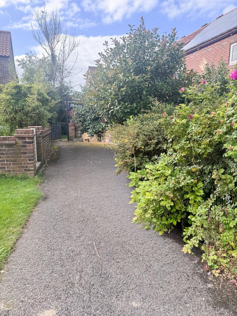 Private Path from Second Parking Space