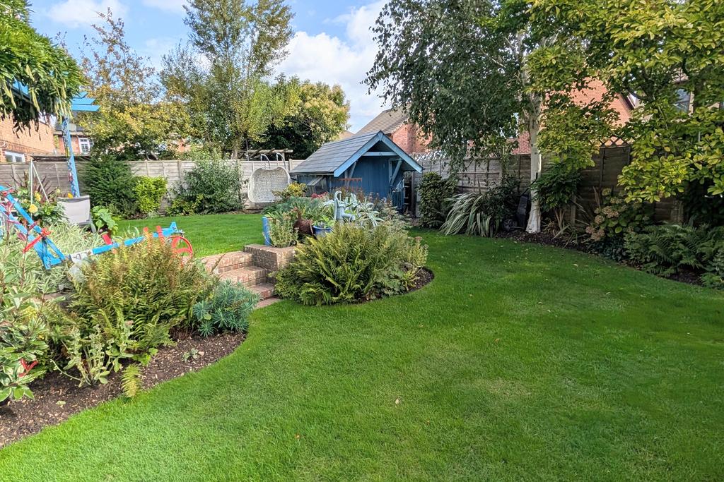Rear garden