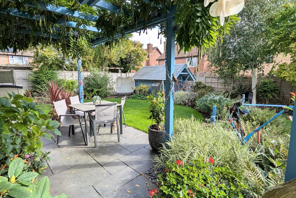 Rear garden