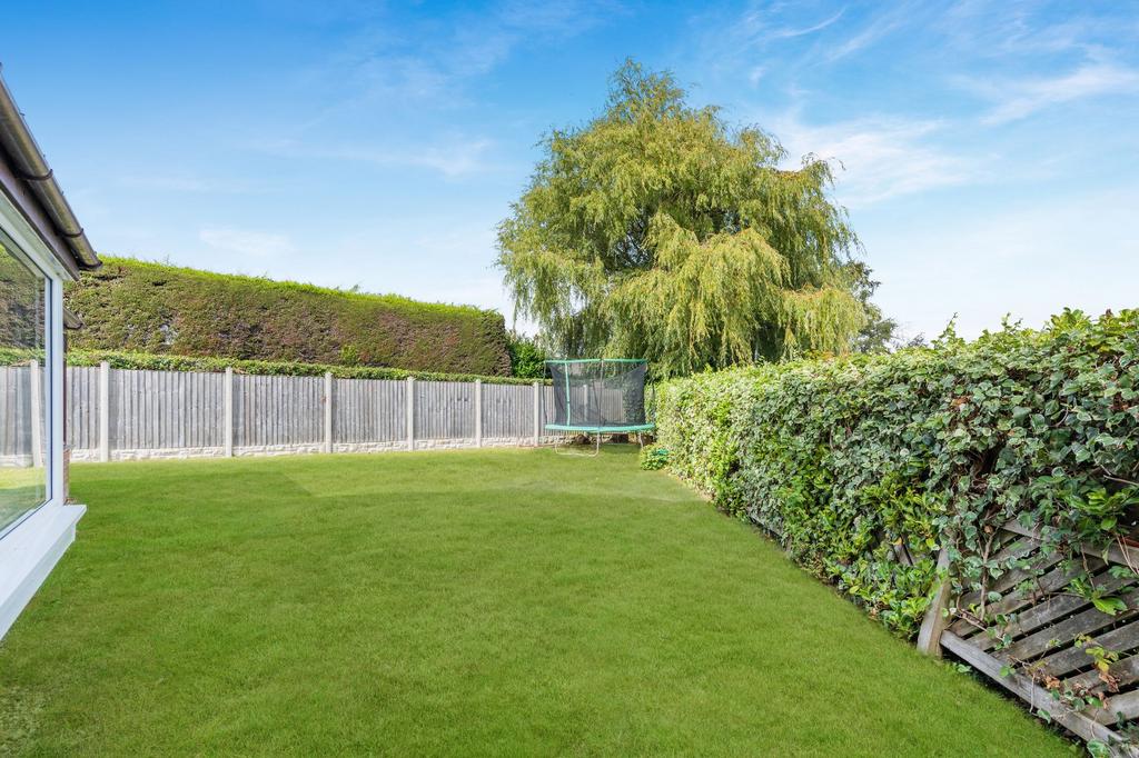 Rear garden