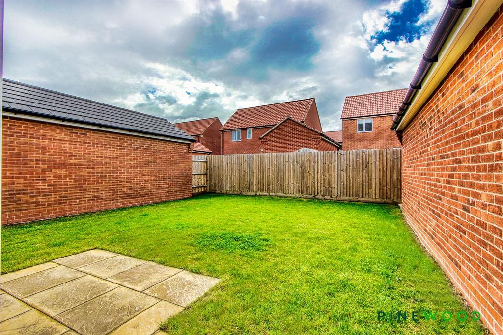 Rear garden