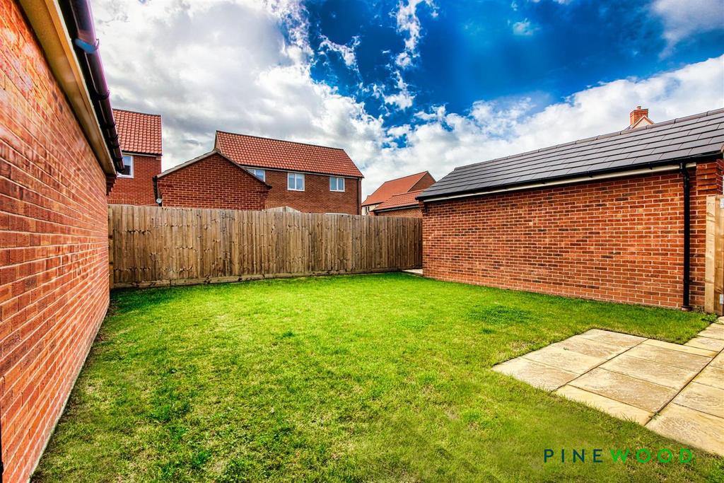 Rear garden