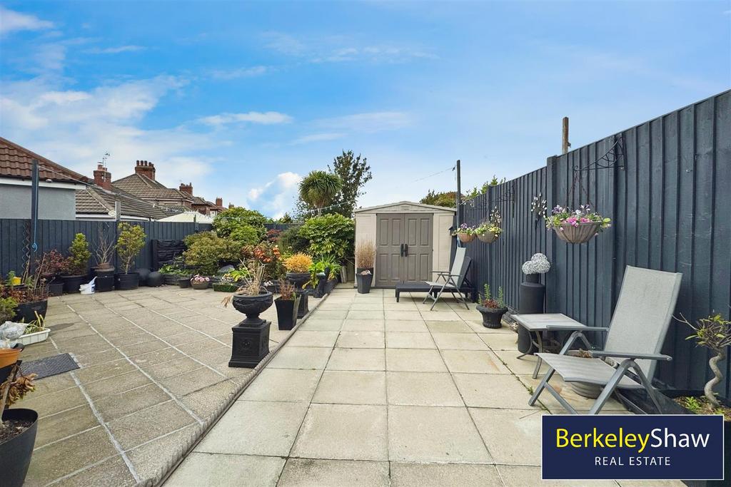 Rear garden