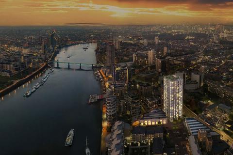 2 bedroom flat for sale, York Road, Battersea SW11