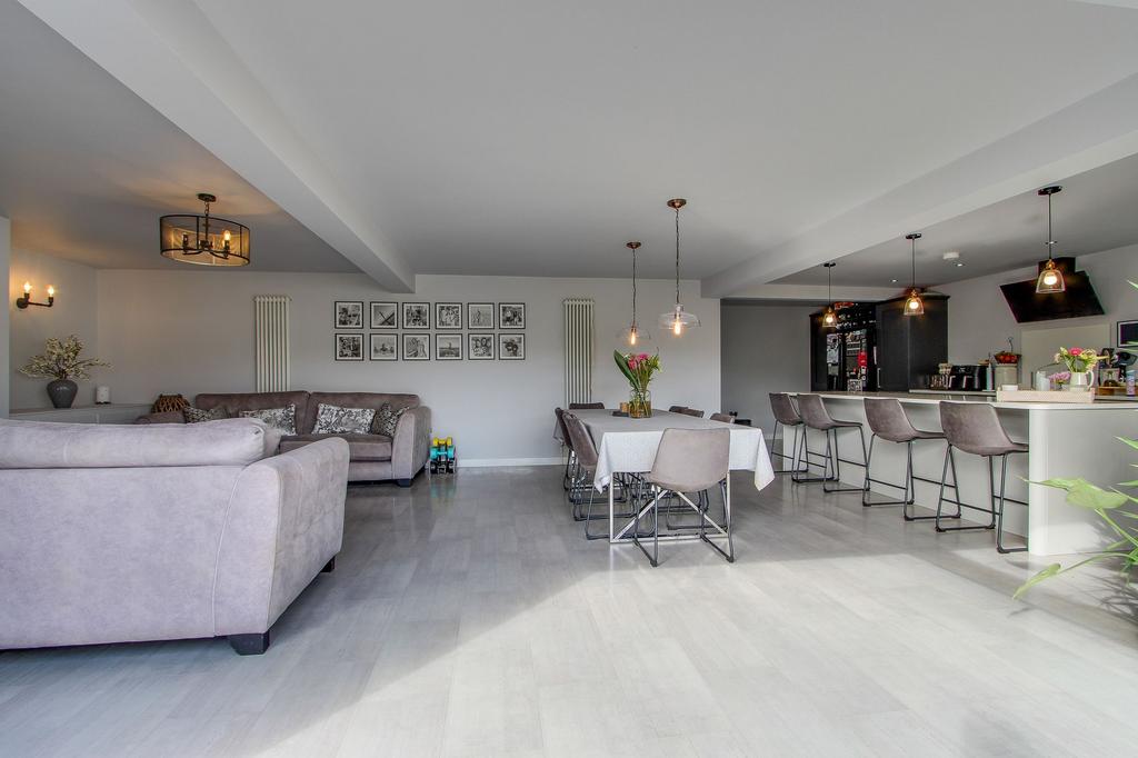 Kitchen/Dining/Family Room