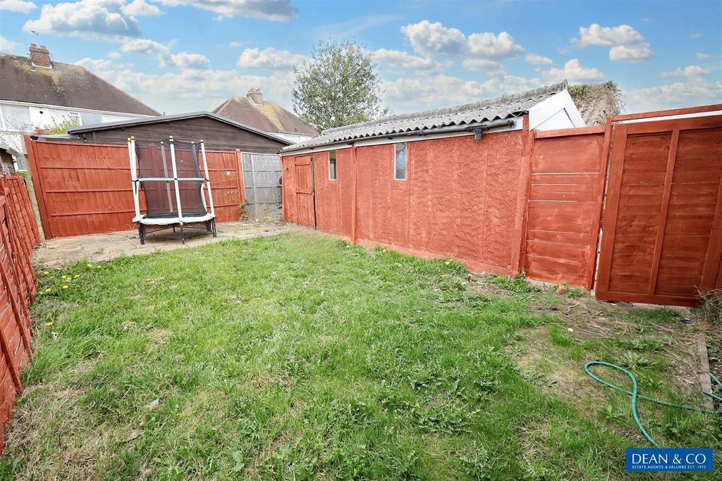 Rear garden