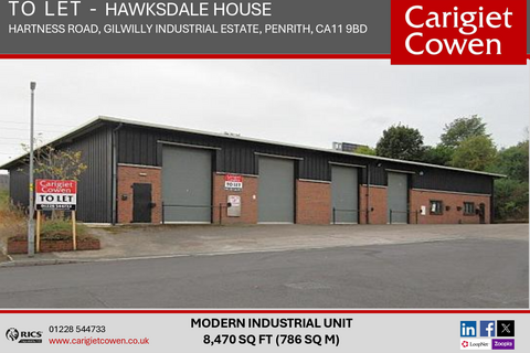 Industrial development to rent, Hartness Rd Penrith CA11 9BD