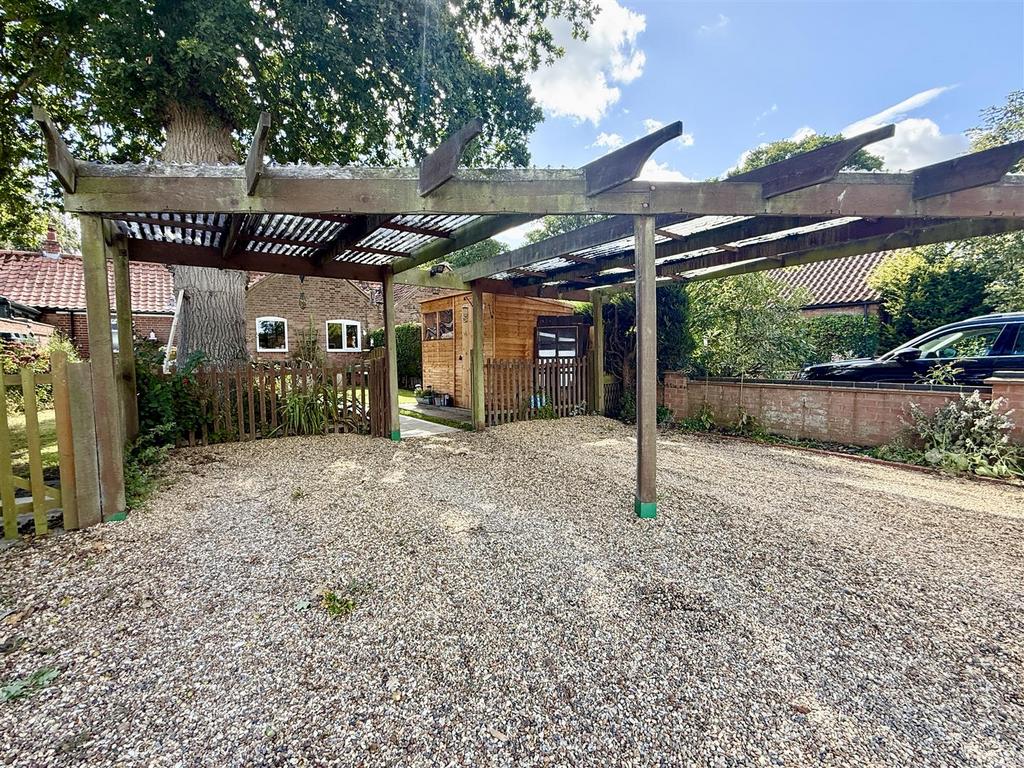 Driveway and carport