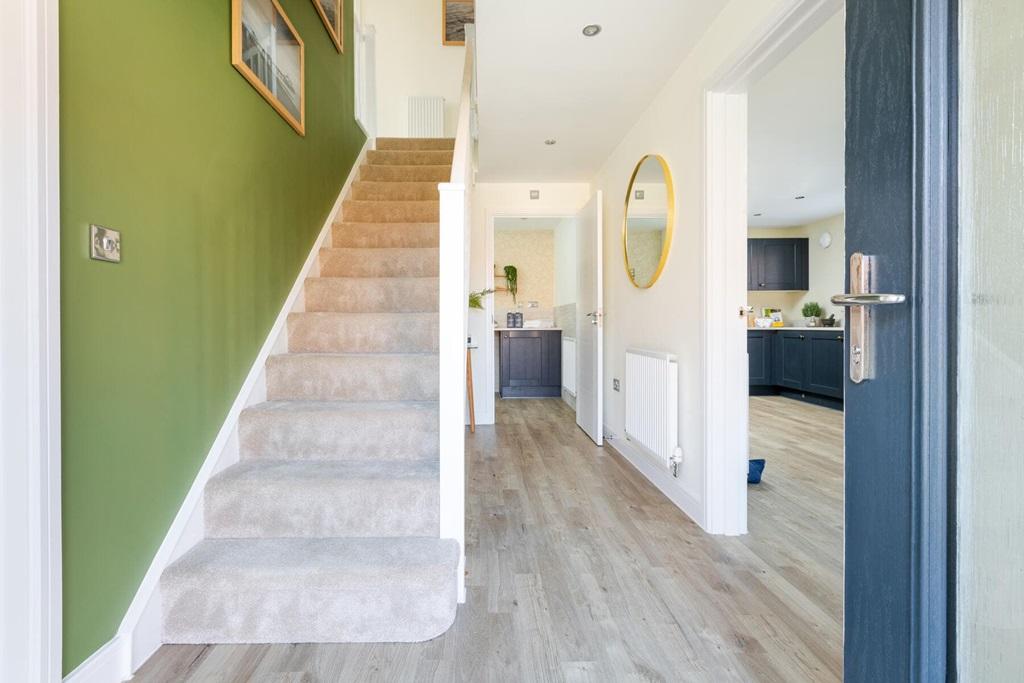 You're welcomed into the central entrance hall...