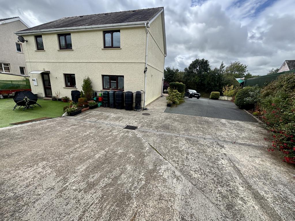 Parking and driveway