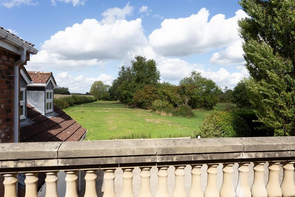 View Across Fields From Landing