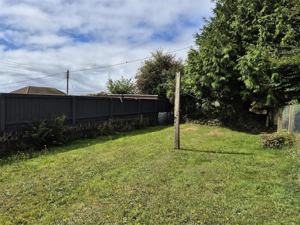 Rear garden
