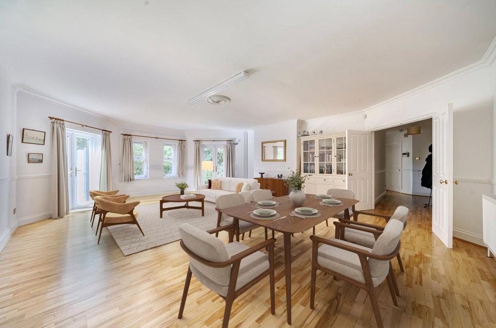 Staged Living Area