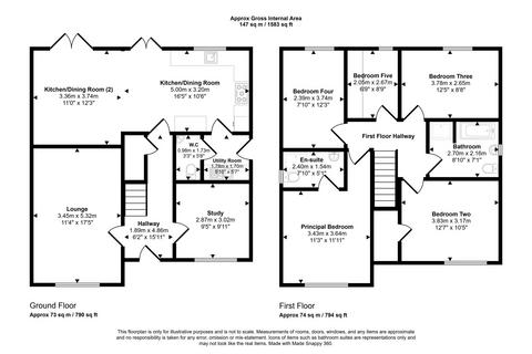 5 bedroom detached house for sale, Cresta View, Houghton Le Spring, Tyne and Wear, DH5 8BY