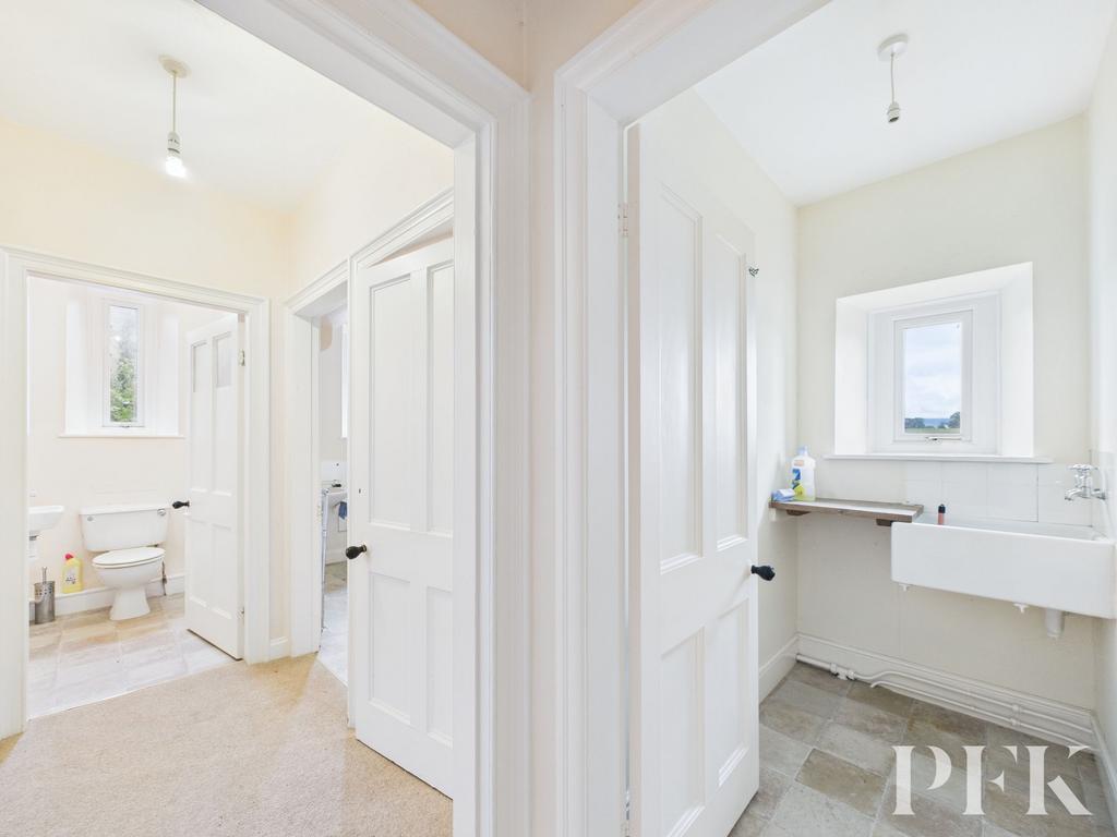 Hall to WC2 &amp; Washroom