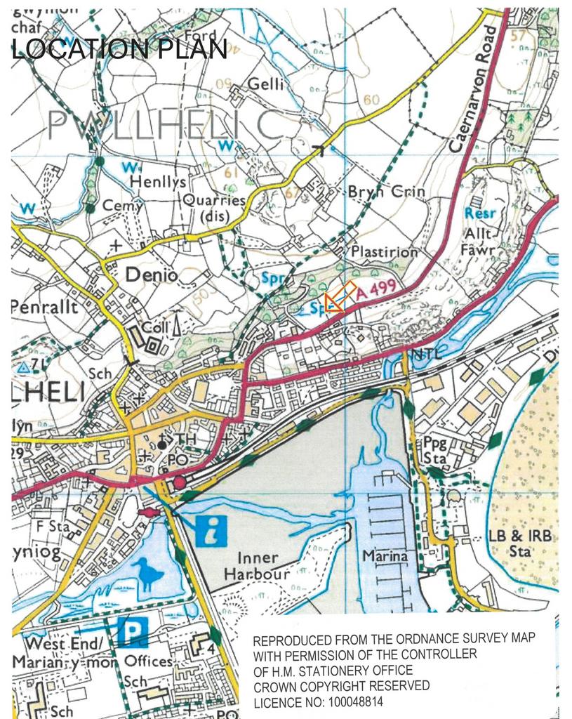 Location Plan - Glandon Land