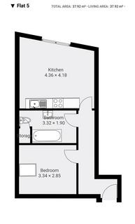 1 bedroom apartment to rent, Northgate, Cleckheaton BD19