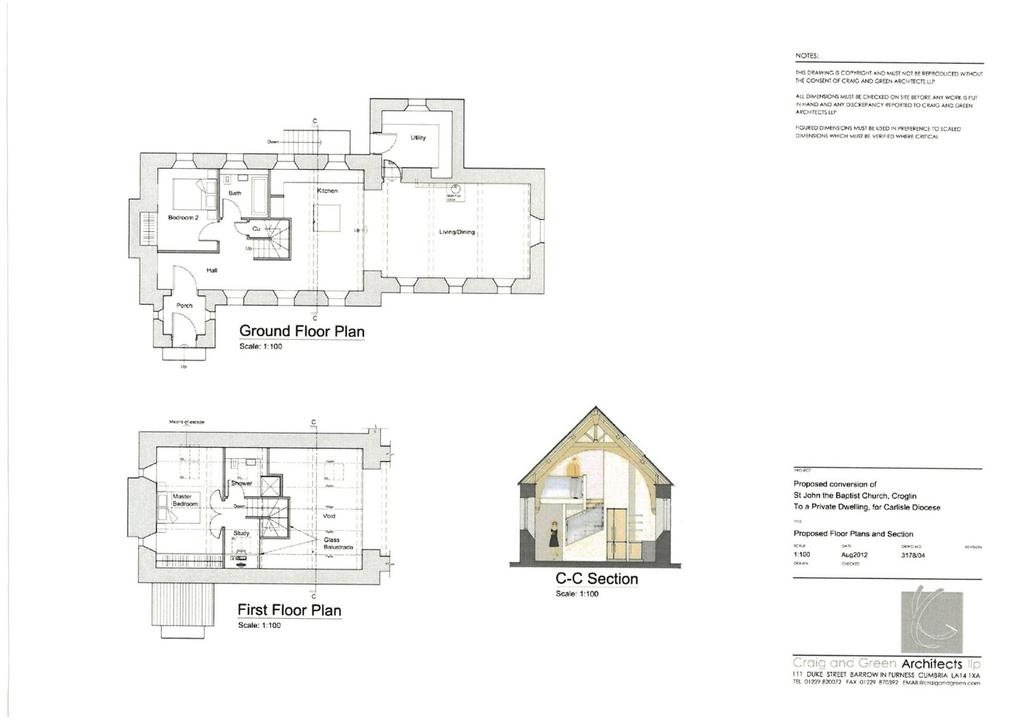 Potential layout for a dwelling