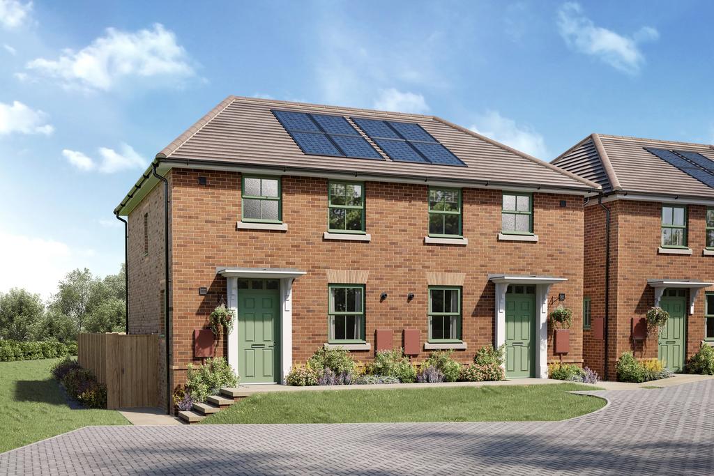 Ashdown CGI 2 bedroom home semi-detached David...