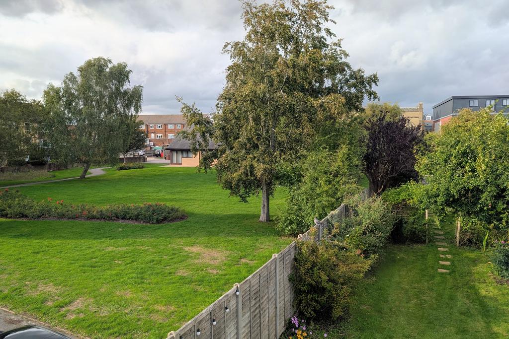 View from bedroom two