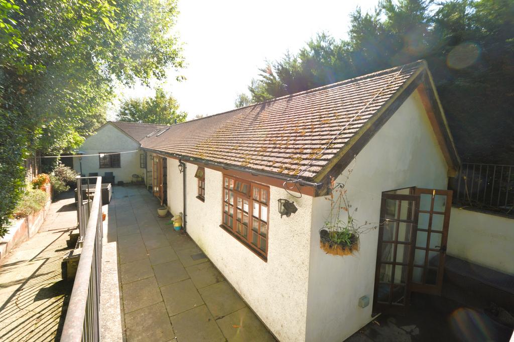 Rear of property