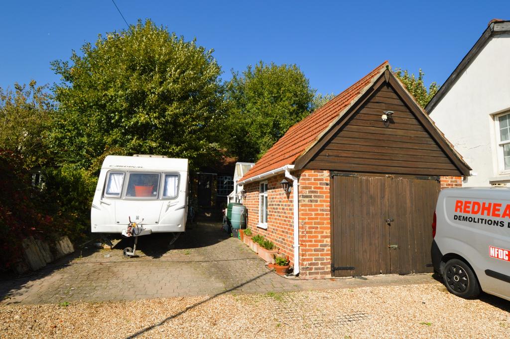 Driveway and Garage