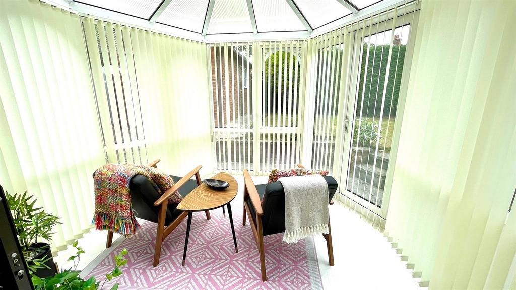 Upvc double glazed conservatory