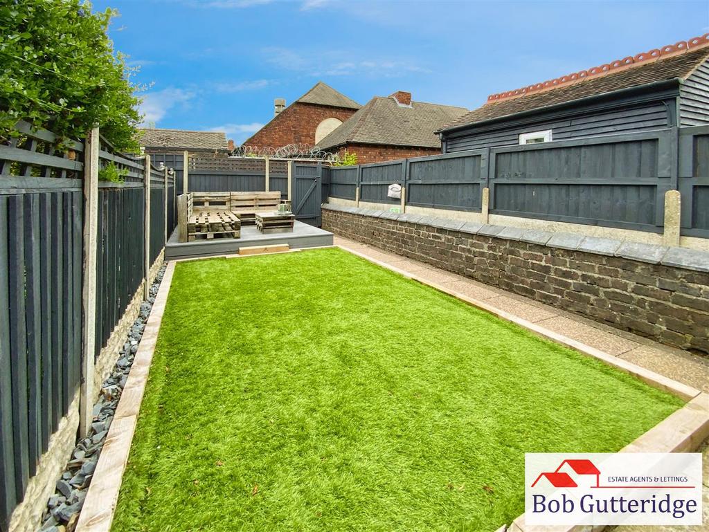 Enclosed rear garden