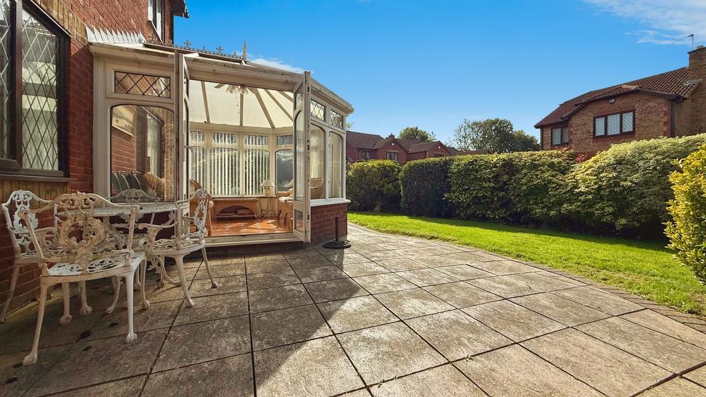 Rear garden