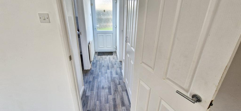 Rear hallway