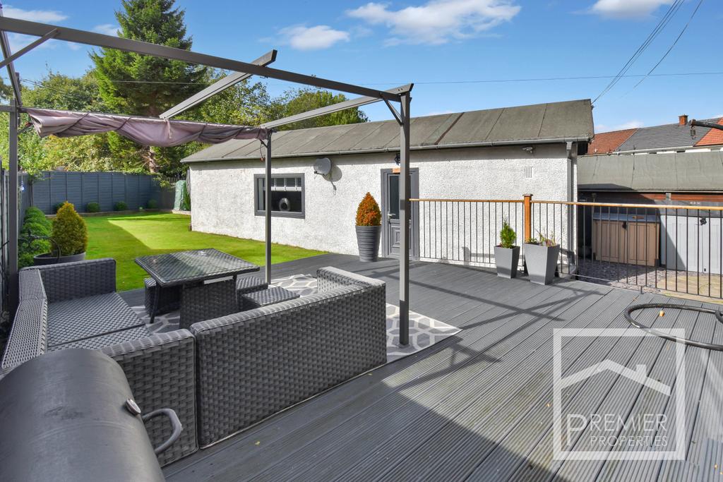Rear garden
