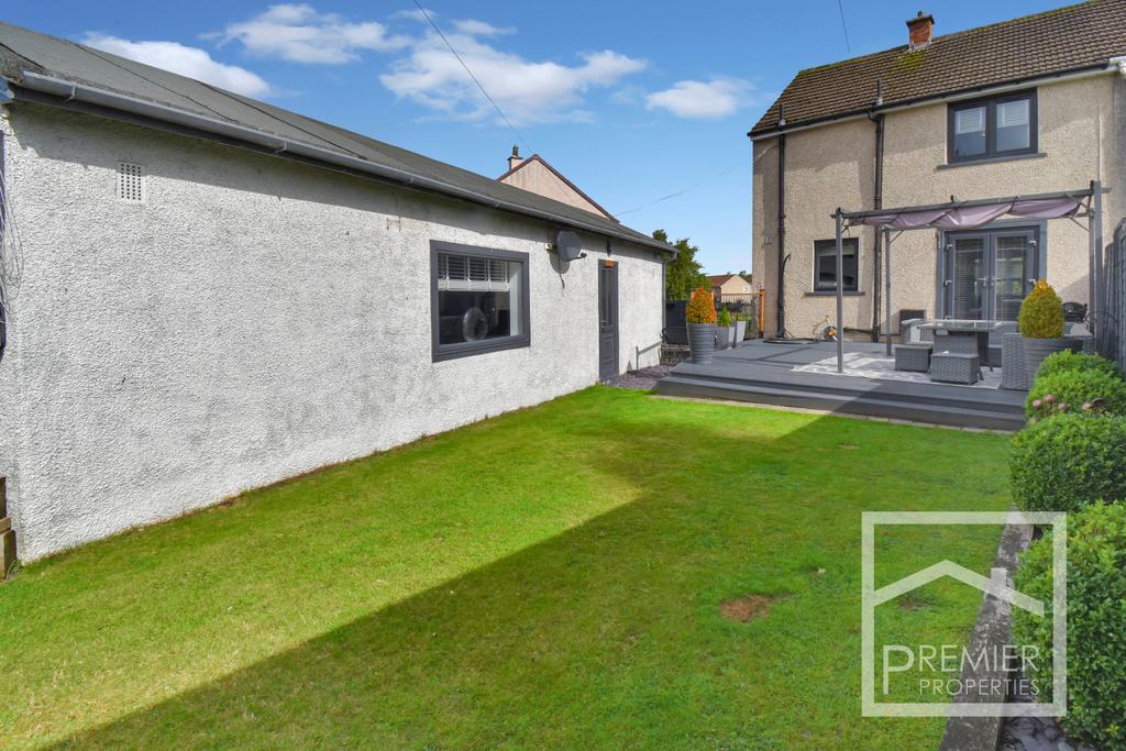Rear garden