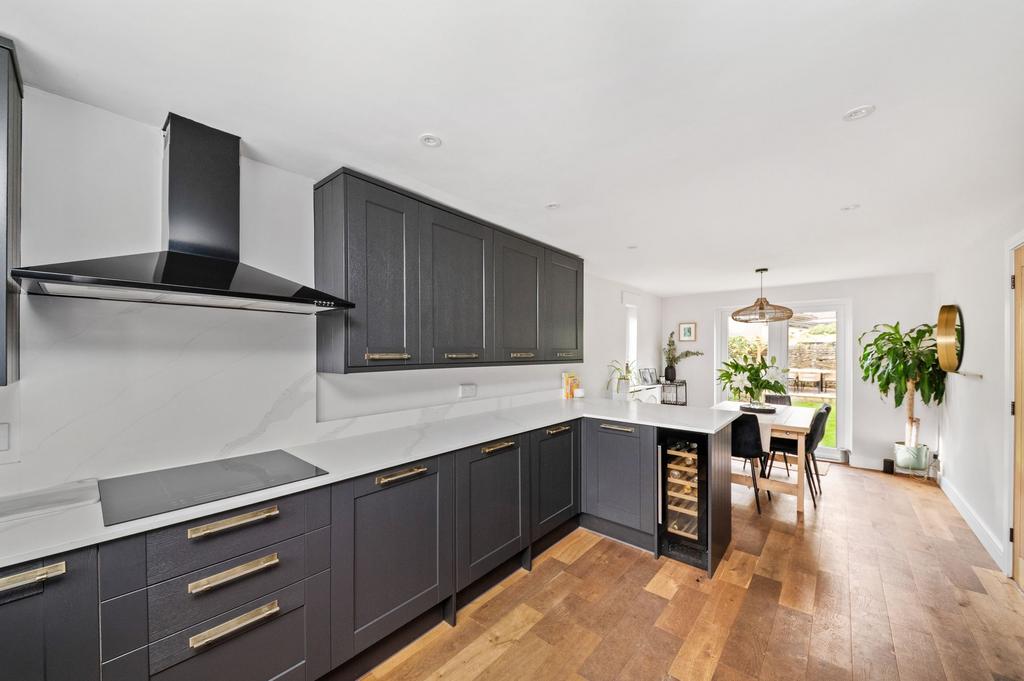 Open plan dining kitchen
