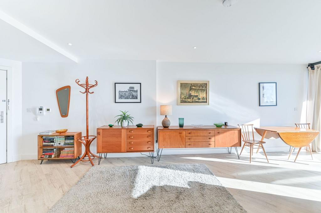 Open-plan living area, open plan living