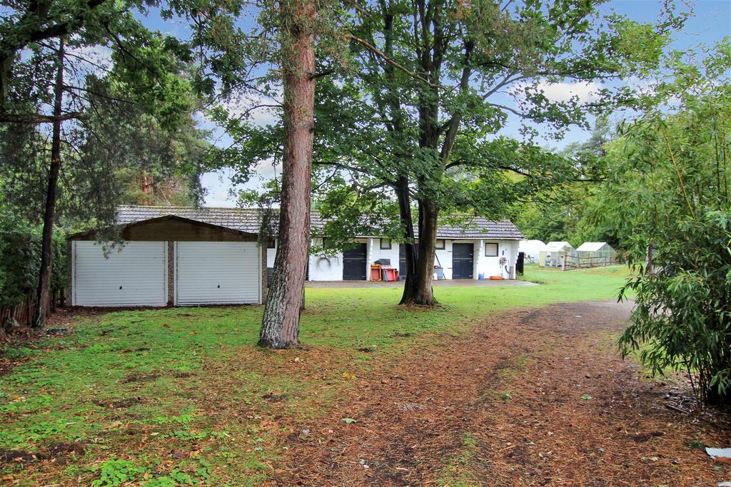 Double Garage &amp; Stables.JPG