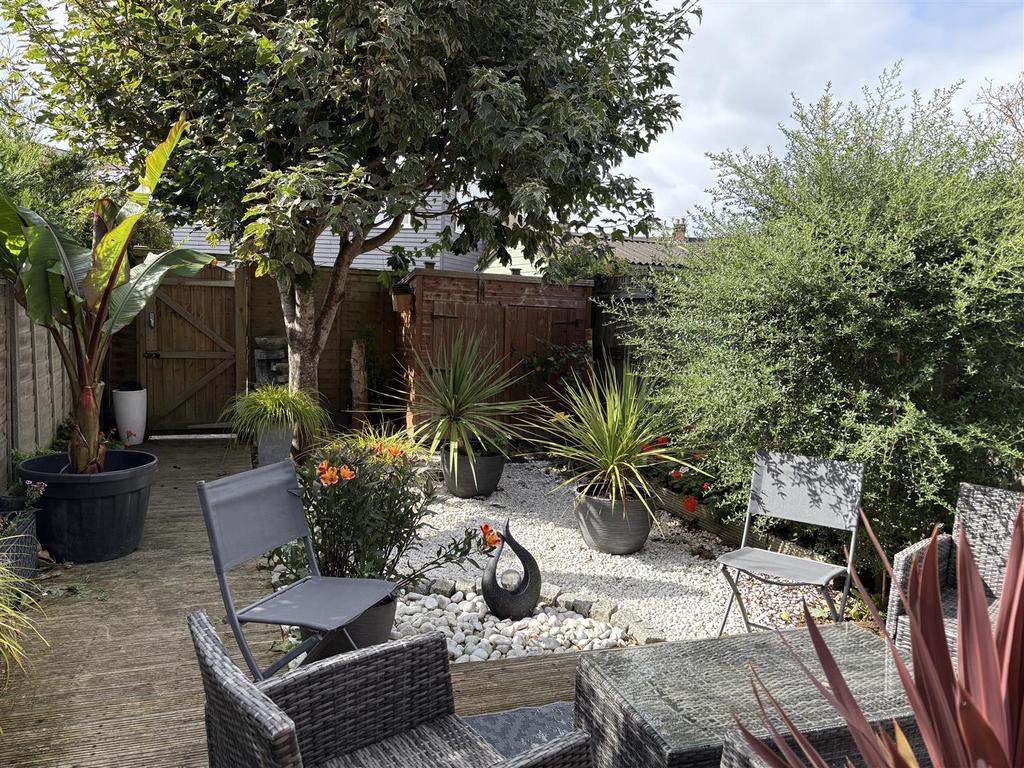 Rear garden