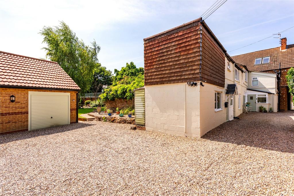 Driveway and Garage