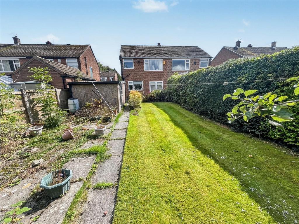 Rear of Property